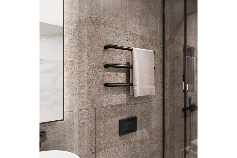 Sähköinen pyyhekuivain 63,2x3,2x10 cm | R01BB - Talo & remontointi - Keittiö & kylpyhuone - Kylpyhuone - Pyyhekuivain - Sähköinen pyyhekuivain