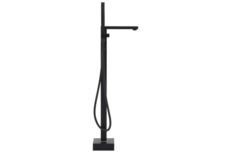 Vapaasti seisova kylpyammeen hana ruostumaton teräs 90 cm - Musta - Talo & remontointi - Keittiö & kylpyhuone - Kylpyhuone - Sekoittajat & hanat - Ammehanat