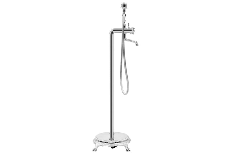 Vapaasti seisova kylpyammeen hana ruostumaton teräs 99,5 cm - Hopea - Talo & remontointi - Keittiö & kylpyhuone - Kylpyhuone - Sekoittajat & hanat - Ammehanat