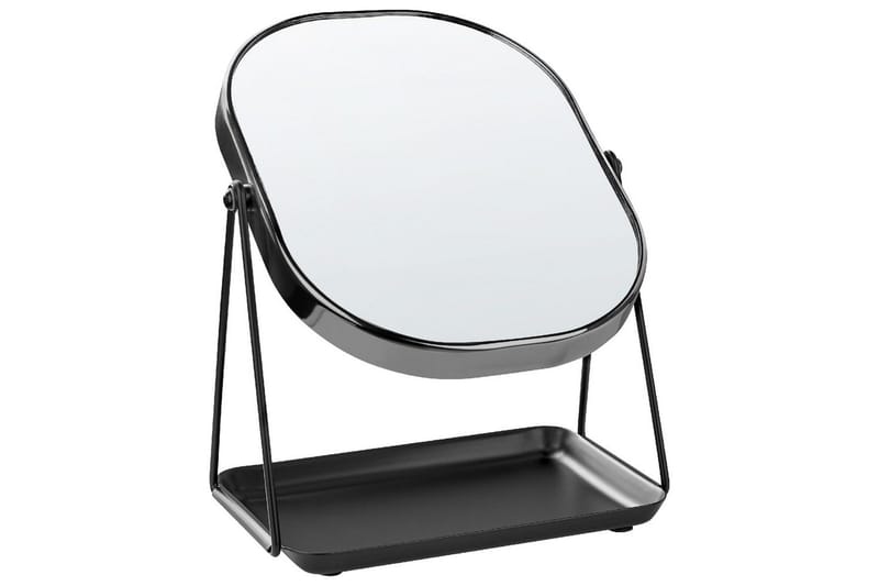 Sminkspegel Beliani Correze Guld/svart Black - Talo & remontointi - Keittiö & kylpyhuone - Kylpyhuone - Kylpyhuonetarvikkeet