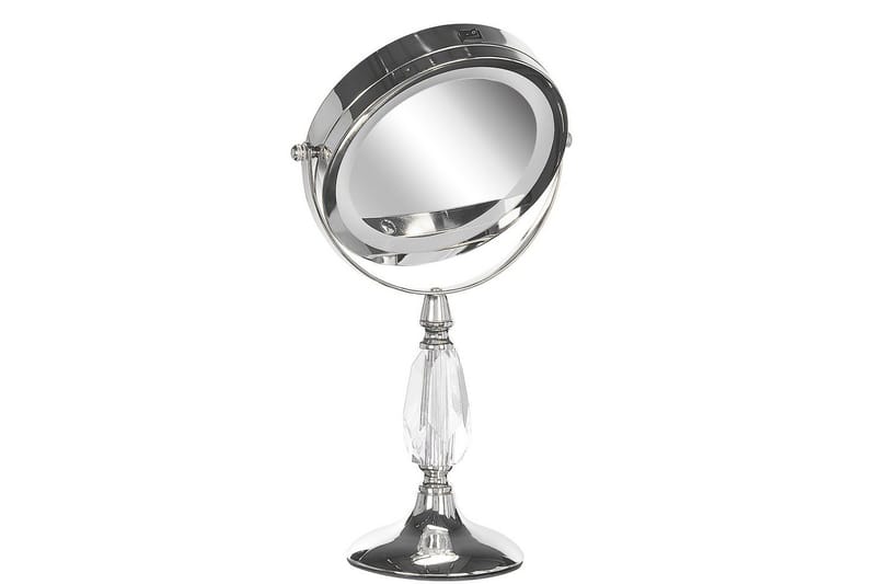 Sminkspegel Beliani Maury Guld Silver VALUE_MISSING_1 - Talo & remontointi - Keittiö & kylpyhuone - Kylpyhuone - Kylpyhuonetarvikkeet