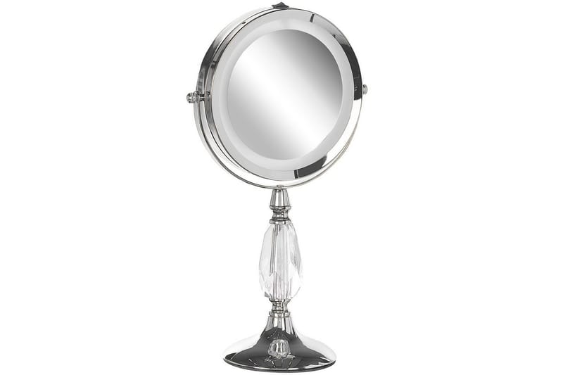 Sminkspegel Beliani Maury Guld Silver VALUE_MISSING_1 - Talo & remontointi - Keittiö & kylpyhuone - Kylpyhuone - Kylpyhuonetarvikkeet