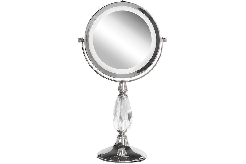 Sminkspegel Beliani Maury Guld Silver VALUE_MISSING_1 - Talo & remontointi - Keittiö & kylpyhuone - Kylpyhuone - Kylpyhuonetarvikkeet