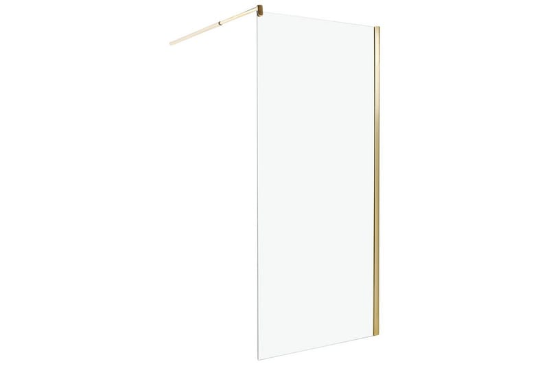 Duschskärm Guld 90x90x190 cm - Talo & remontointi - Keittiö & kylpyhuone - Kylpyhuone - Suihkukalusteet - Suihkuseinät