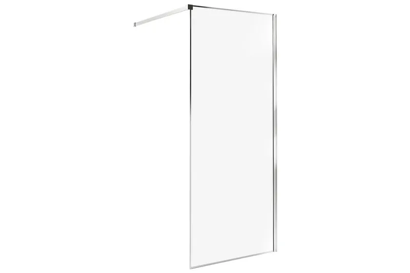 Duschskärm Silver 80x80x190 cm