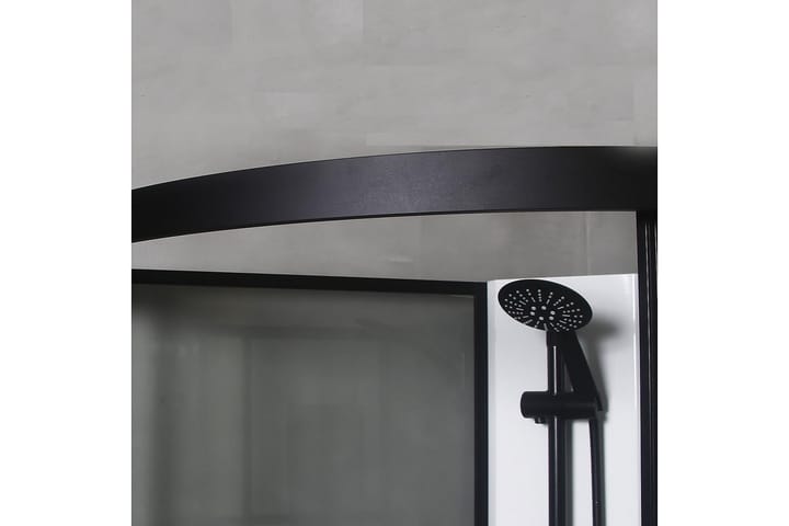 Suihkukaappi Bathlife Betrakta 80x80 cm - Musta/Valkoinen - Suihkukaapit