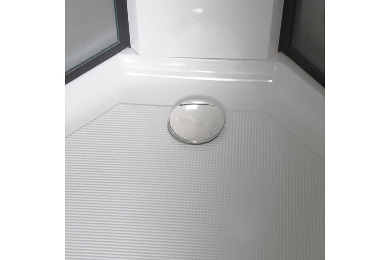 Suihkukaappi Bathlife Betrakta 90x90 cm - Musta/Valkoinen - Talo & remontointi - Keittiö & kylpyhuone - Kylpyhuone - Suihkukalusteet - Suihkukaapit