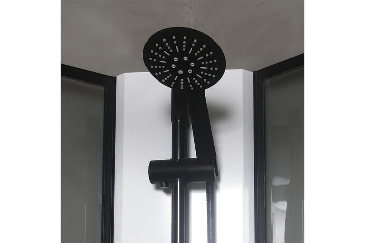 Suihkukaappi Bathlife Betrakta 90x90 cm - Musta/Valkoinen - Suihkukaapit