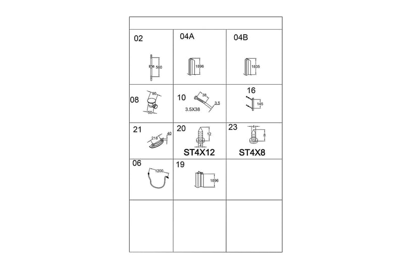 Suihkukaappi Ideal 90x90 cm Elegant - Valkoinen - Talo & remontointi - Keittiö & kylpyhuone - Kylpyhuone - Suihkukalusteet - Suihkukaapit
