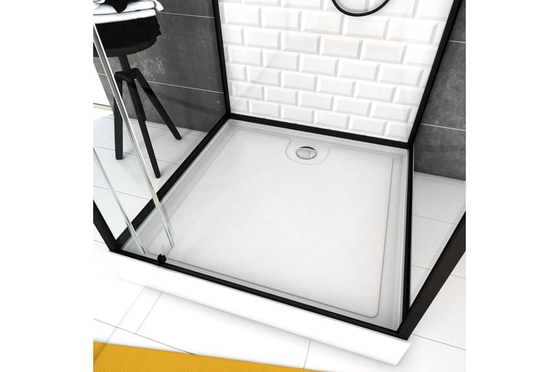 Suihkukaappi Osvall 90x90 cm - MustaValkoinen - Talo & remontointi - Keittiö & kylpyhuone - Kylpyhuone - Suihkukalusteet - Suihkukaapit