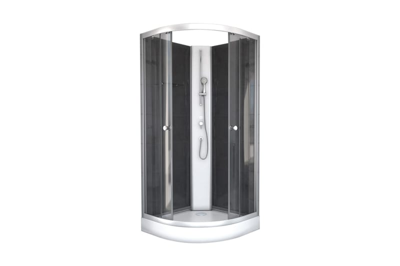 Suihkukaappi Torset 210 cm - Valkoinen/Harmaa - Talo & remontointi - Keittiö & kylpyhuone - Kylpyhuone - Suihkukalusteet - Suihkukaapit