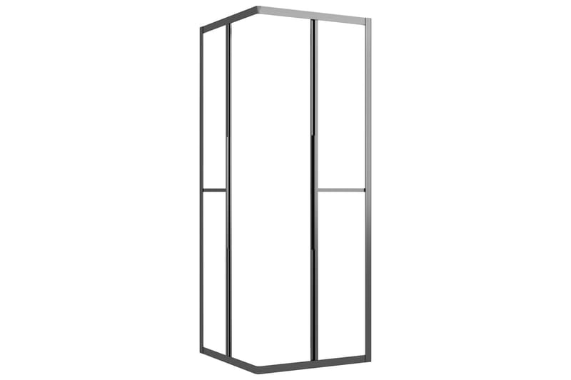 Suihkukaappi huurrettu ESG 70x70x180 cm musta - Talo & remontointi - Keittiö & kylpyhuone - Kylpyhuone - Suihkukalusteet - Suihkuseinät