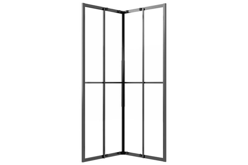 Suihkukaappi huurrettu ESG 70x70x180 cm musta - Talo & remontointi - Keittiö & kylpyhuone - Kylpyhuone - Suihkukalusteet - Suihkuseinät
