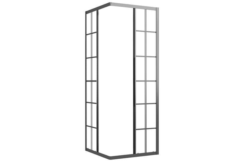 Suihkukaappi huurrettu ESG 80x80x180 cm musta - Talo & remontointi - Keittiö & kylpyhuone - Kylpyhuone - Suihkukalusteet - Suihkuseinät