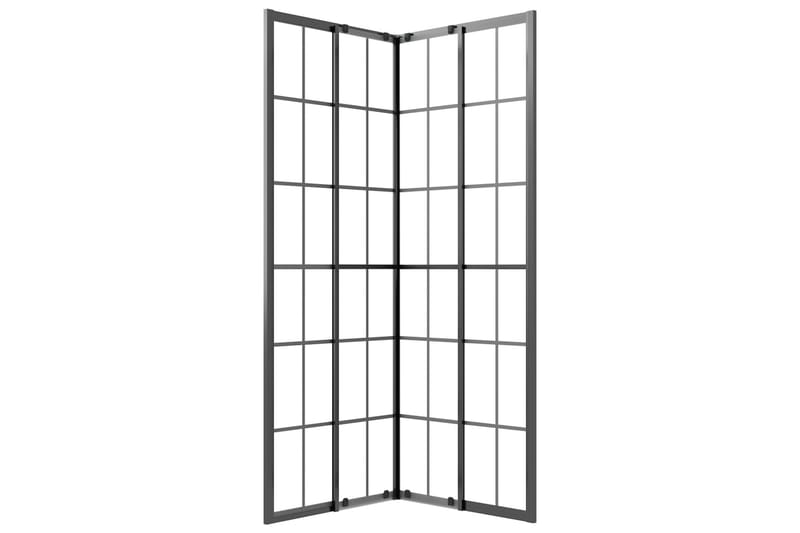 Suihkukaappi huurrettu ESG 80x80x180 cm musta - Talo & remontointi - Keittiö & kylpyhuone - Kylpyhuone - Suihkukalusteet - Suihkuseinät