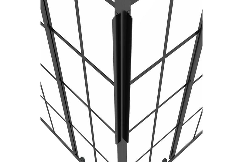Suihkukaappi huurrettu ESG 80x80x180 cm musta - Talo & remontointi - Keittiö & kylpyhuone - Kylpyhuone - Suihkukalusteet - Suihkuseinät