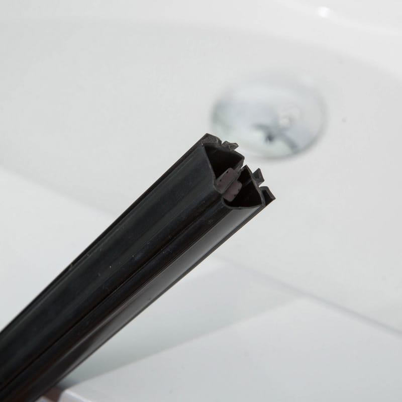 Suihkuovi Bathlife Profil, suora ovi 70, musta - Bathlife - Talo & remontointi - Keittiö & kylpyhuone - Kylpyhuone - Suihkukalusteet - Suihkukulmat