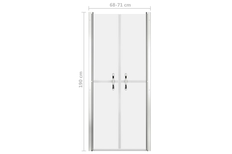 Suihkuovi huurrettu ESG 71x190 cm - Talo & remontointi - Keittiö & kylpyhuone - Kylpyhuone - Suihkukalusteet - Suihkuovi