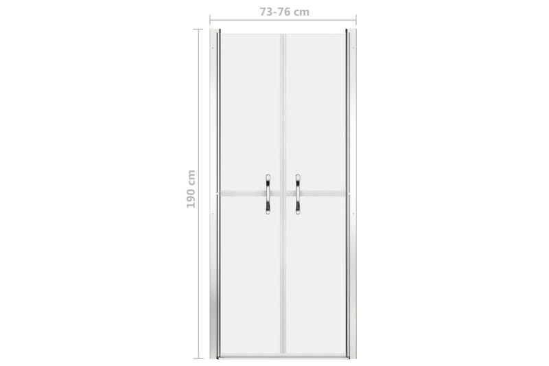 Suihkuovi huurrettu ESG 76x190 cm - Talo & remontointi - Keittiö & kylpyhuone - Kylpyhuone - Suihkukalusteet - Suihkuovi