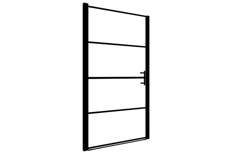 Suihkuovi karkaistu huurrelasi 100x178 cm musta - Talo & remontointi - Keittiö & kylpyhuone - Kylpyhuone - Suihkukalusteet - Suihkuovi