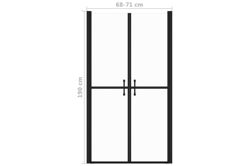 Suihkuovi kirkas ESG (68-71)x190 cm - Talo & remontointi - Keittiö & kylpyhuone - Kylpyhuone - Suihkukalusteet - Suihkuovi