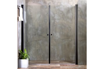 Bathlife Mångsidig Suihkukulma Suora Ovi | Suora ovi musta - 1000 cm - Talo & remontointi - Keittiö & kylpyhuone - Kylpyhuone - Suihkukalusteet - Suihkuseinät