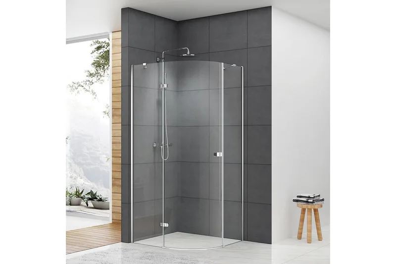 Duschhörn Bathlife Krom 100x100x195 cm
