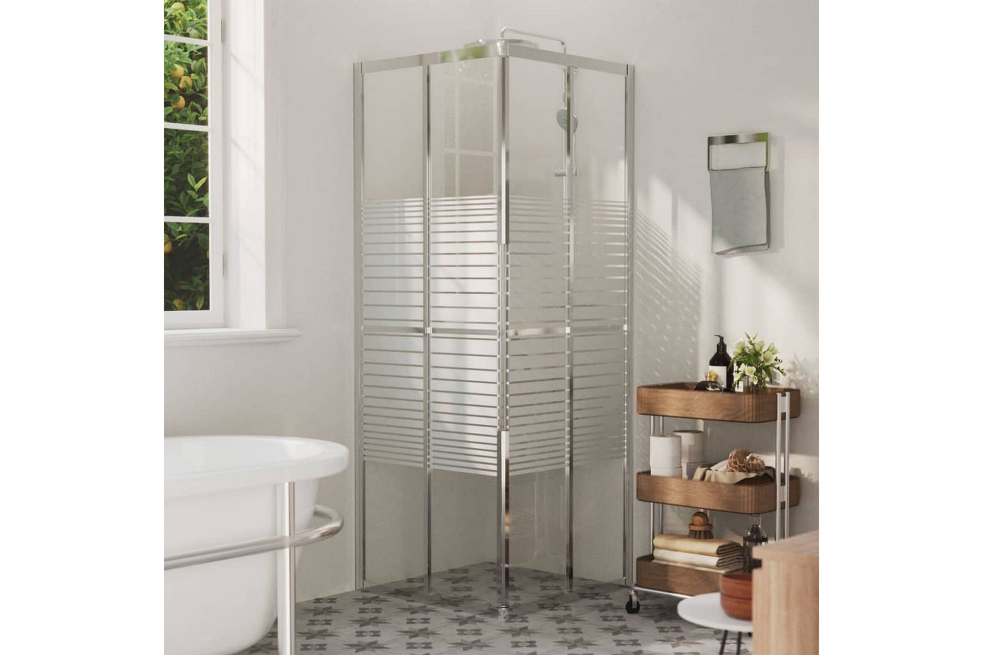 Suihkukaappi ESG 70x70x180 cm - Talo & remontointi - Keittiö & kylpyhuone - Kylpyhuone - Suihkukalusteet - Suihkuseinät