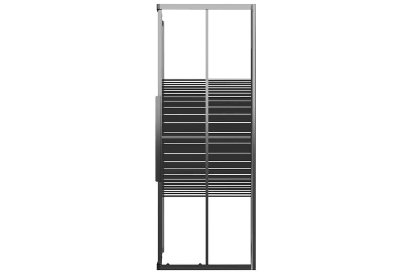 Suihkukaappi raidallinen ESG 80x80x180 cm musta - Talo & remontointi - Keittiö & kylpyhuone - Kylpyhuone - Suihkukalusteet - Suihkuseinät