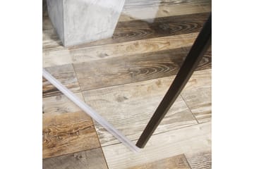 Suihkukulma Bathlife Mångsidig Pyöreä Ovi 45° 90x90 cm - Musta/Läpinäkyvä - Talo & remontointi - Keittiö & kylpyhuone - Kylpyhuone - Suihkukalusteet - Suihkuseinät