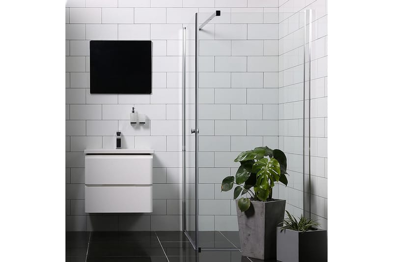 Suihkukulma Månsidig: Suora s | Suora o - 100x90cm - Talo & remontointi - Keittiö & kylpyhuone - Kylpyhuone - Suihkukalusteet - Suihkuseinät