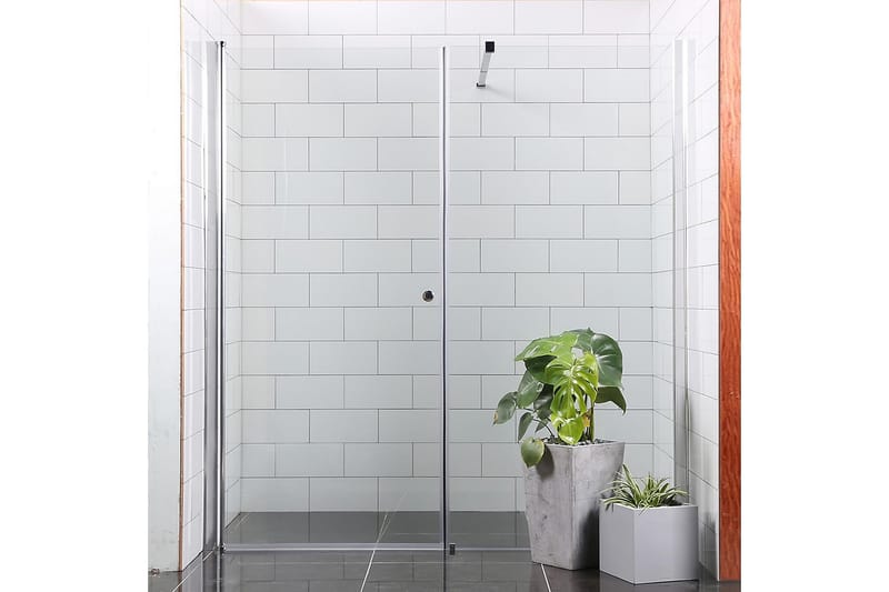 Suihkuovi Månsidig: Suora seinä | Suora o - 100x70cm - Talo & remontointi - Keittiö & kylpyhuone - Kylpyhuone - Suihkukalusteet - Suihkuseinät