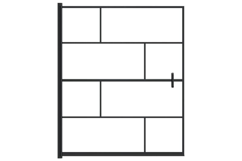 Suihkuseinä ESG 116x140 cm musta - Talo & remontointi - Keittiö & kylpyhuone - Kylpyhuone - Suihkukalusteet - Suihkuseinät