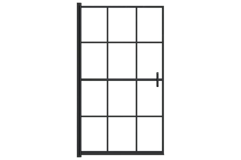 Suihkuseinä ESG 80x140 cm musta - Talo & remontointi - Keittiö & kylpyhuone - Kylpyhuone - Suihkukalusteet - Suihkuseinät