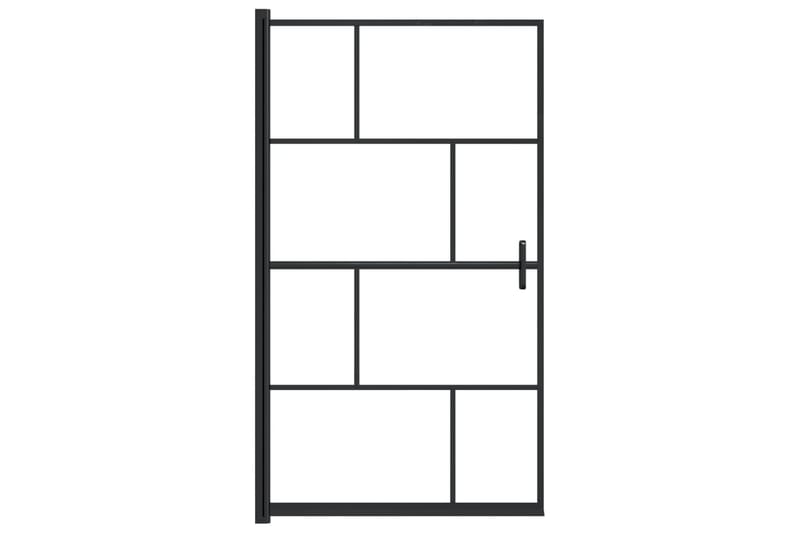 Suihkuseinä ESG 80x140 cm musta - Talo & remontointi - Keittiö & kylpyhuone - Kylpyhuone - Suihkukalusteet - Suihkuseinät