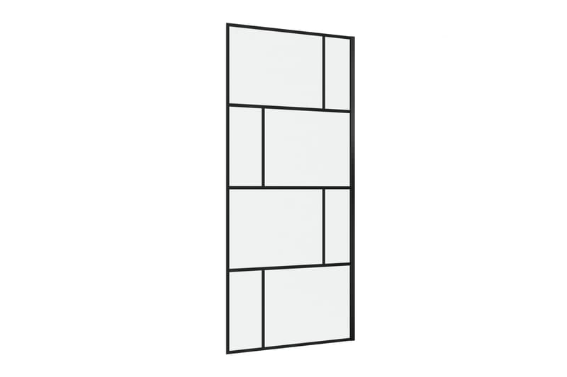 Suihkuseinä Hålahult 90x195 cm, Musta