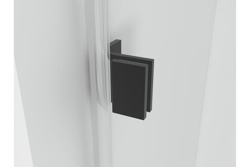 Suihkuseinä Tomtbod 140 cm - Musta - Talo & remontointi - Keittiö & kylpyhuone - Kylpyhuone - Suihkukalusteet - Suihkuseinät