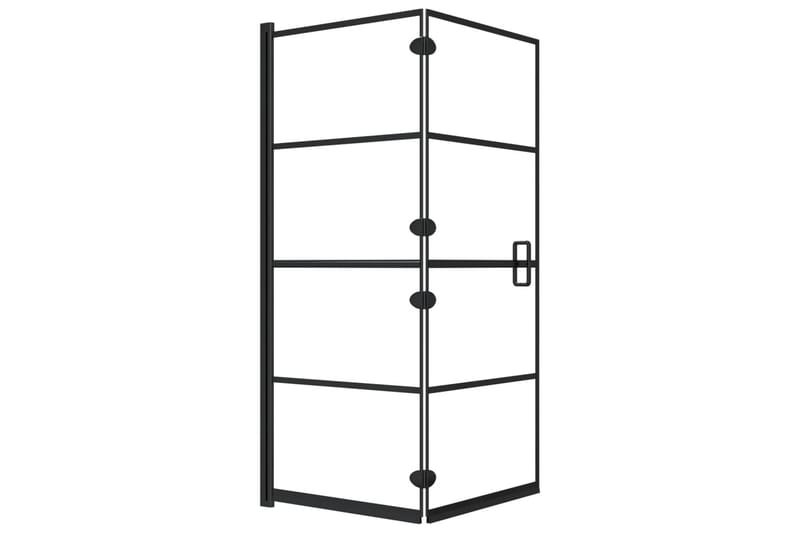 Taittuva suihkuseinä ESG 120x140 cm musta - Talo & remontointi - Keittiö & kylpyhuone - Kylpyhuone - Suihkukalusteet - Suihkuseinät