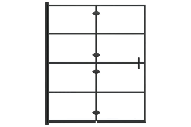 Taittuva suihkuseinä ESG 120x140 cm musta - Talo & remontointi - Keittiö & kylpyhuone - Kylpyhuone - Suihkukalusteet - Suihkuseinät