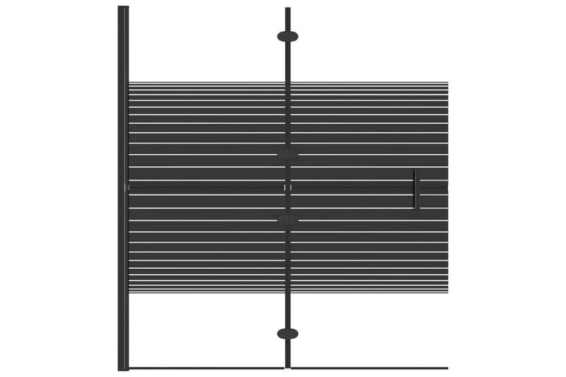 Taittuva suihkuseinä ESG 120x140 cm musta - Talo & remontointi - Keittiö & kylpyhuone - Kylpyhuone - Suihkukalusteet - Suihkuseinät