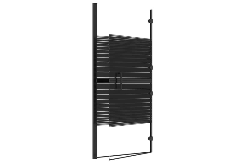 Taittuva suihkuseinä ESG 120x140 cm musta - Talo & remontointi - Keittiö & kylpyhuone - Kylpyhuone - Suihkukalusteet - Suihkuseinät