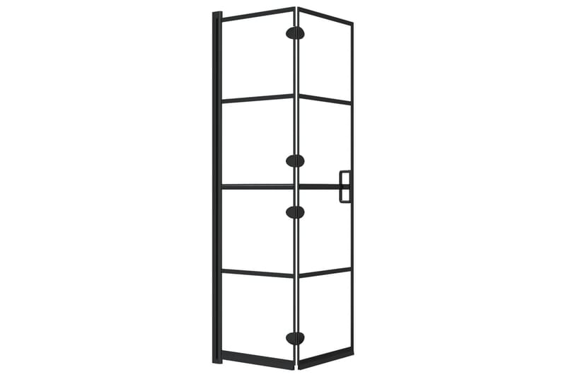 Taittuva suihkuseinä ESG 80x140 cm musta - Talo & remontointi - Keittiö & kylpyhuone - Kylpyhuone - Suihkukalusteet - Suihkuseinät