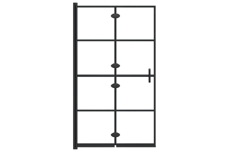 Taittuva suihkuseinä ESG 80x140 cm musta - Talo & remontointi - Keittiö & kylpyhuone - Kylpyhuone - Suihkukalusteet - Suihkuseinät
