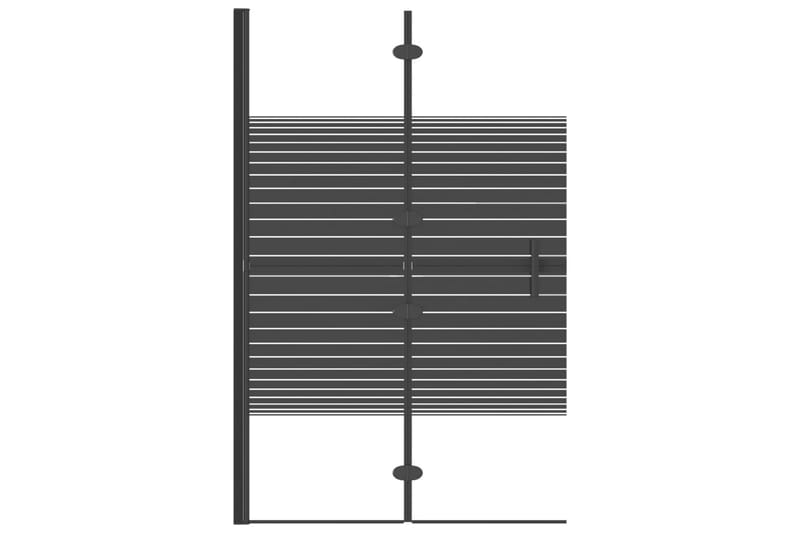 Taittuva suihkuseinä ESG 80x140 cm musta - Talo & remontointi - Keittiö & kylpyhuone - Kylpyhuone - Suihkukalusteet - Suihkuseinät