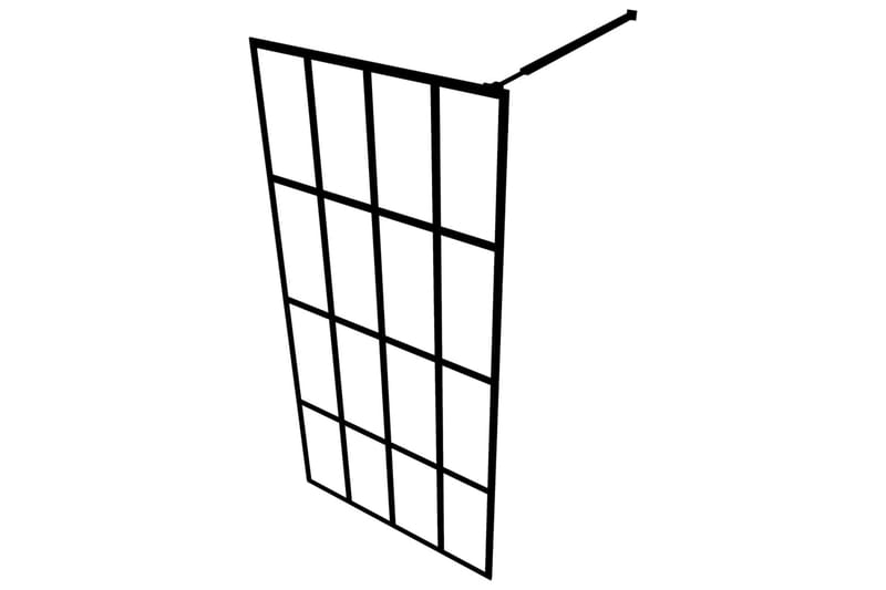 Walk-in suihkun seinäke karkaistu lasi 100x195 cm - Valkoinen - Talo & remontointi - Keittiö & kylpyhuone - Kylpyhuone - Suihkukalusteet - Suihkuseinät