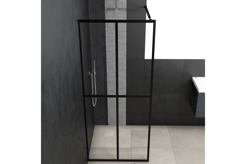 Walk-in suihkun seinäke karkaistu lasi 118x190 cm - Läpinäkyvä - Talo & remontointi - Keittiö & kylpyhuone - Kylpyhuone - Suihkukalusteet - Suihkuseinät