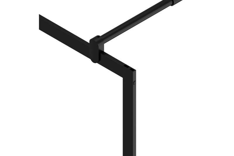 Walk-in suihkun seinäke kirkas ESG-lasi musta 80x195 cm - Talo & remontointi - Keittiö & kylpyhuone - Kylpyhuone - Suihkukalusteet - Suihkuseinät