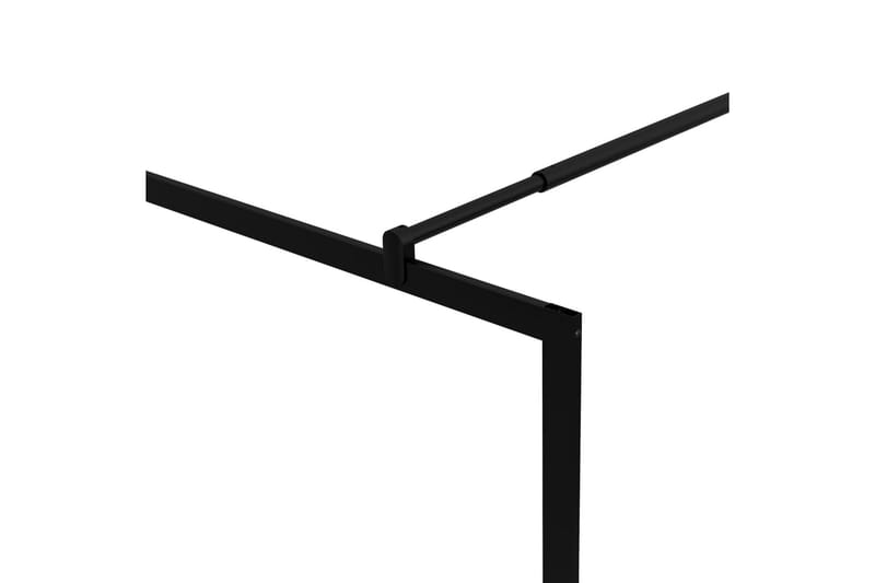 Walk-in suihkuseinä karkaistu lasi musta 115x195 cm - Talo & remontointi - Keittiö & kylpyhuone - Kylpyhuone - Suihkukalusteet - Suihkuseinät