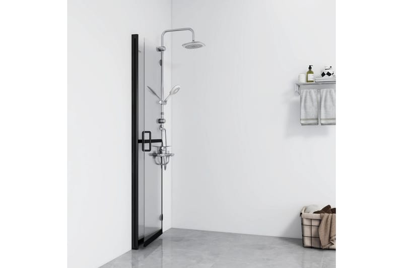 Walk-in suihkuseinä kokoontaittuva kirkas ESG-lasi 90x190 cm - Talo & remontointi - Keittiö & kylpyhuone - Kylpyhuone - Suihkukalusteet - Suihkuseinät