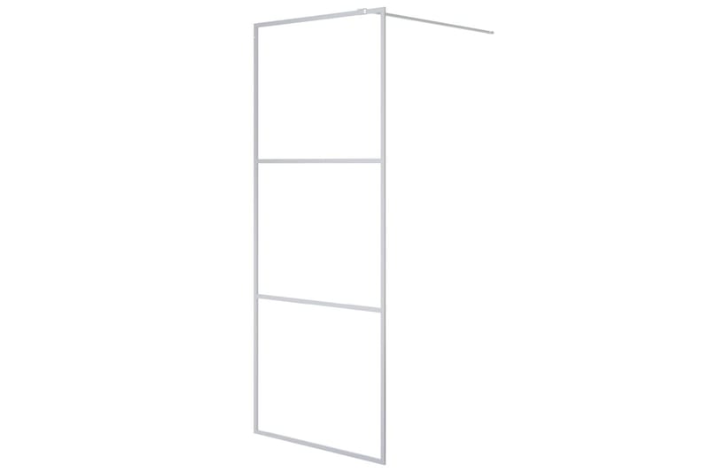 Walk-in suihkuseinäke hopea 80x195 cm kirkas ESG-lasi - Hopea - Talo & remontointi - Keittiö & kylpyhuone - Kylpyhuone - Suihkukalusteet - Suihkuseinät